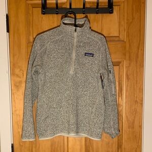 Patagonia Heathered Gray Fleece Jacket